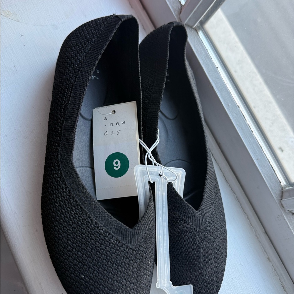 NWT - A New Day Black Flats